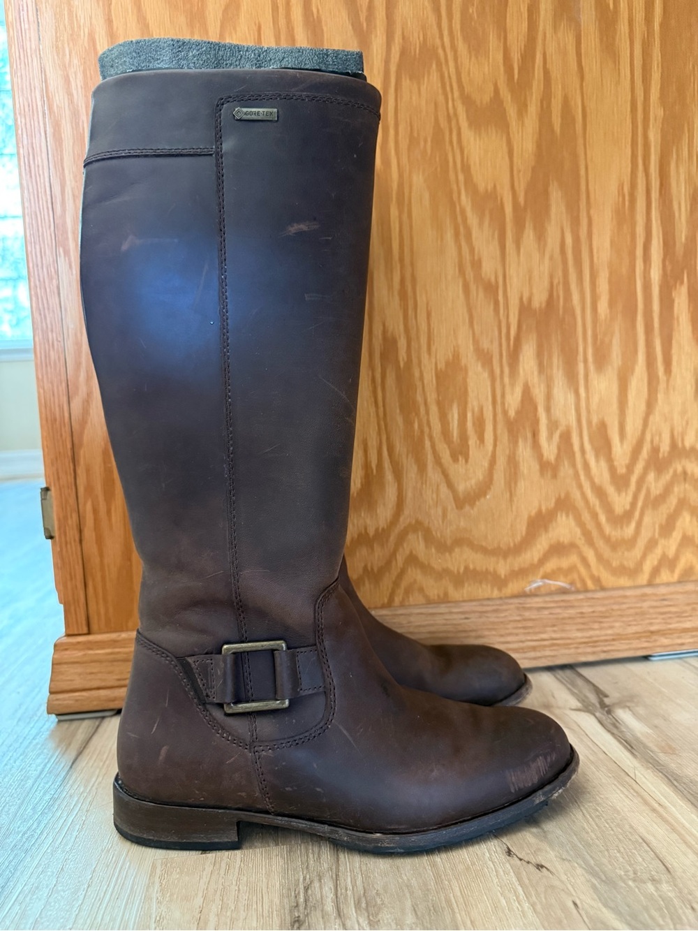 Dubarry of Ireland Brown Leather Women's Riding Boots
